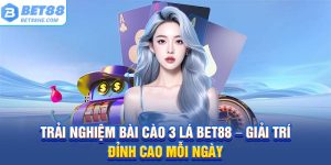 Trải nghiệm bài cào 3 lá
